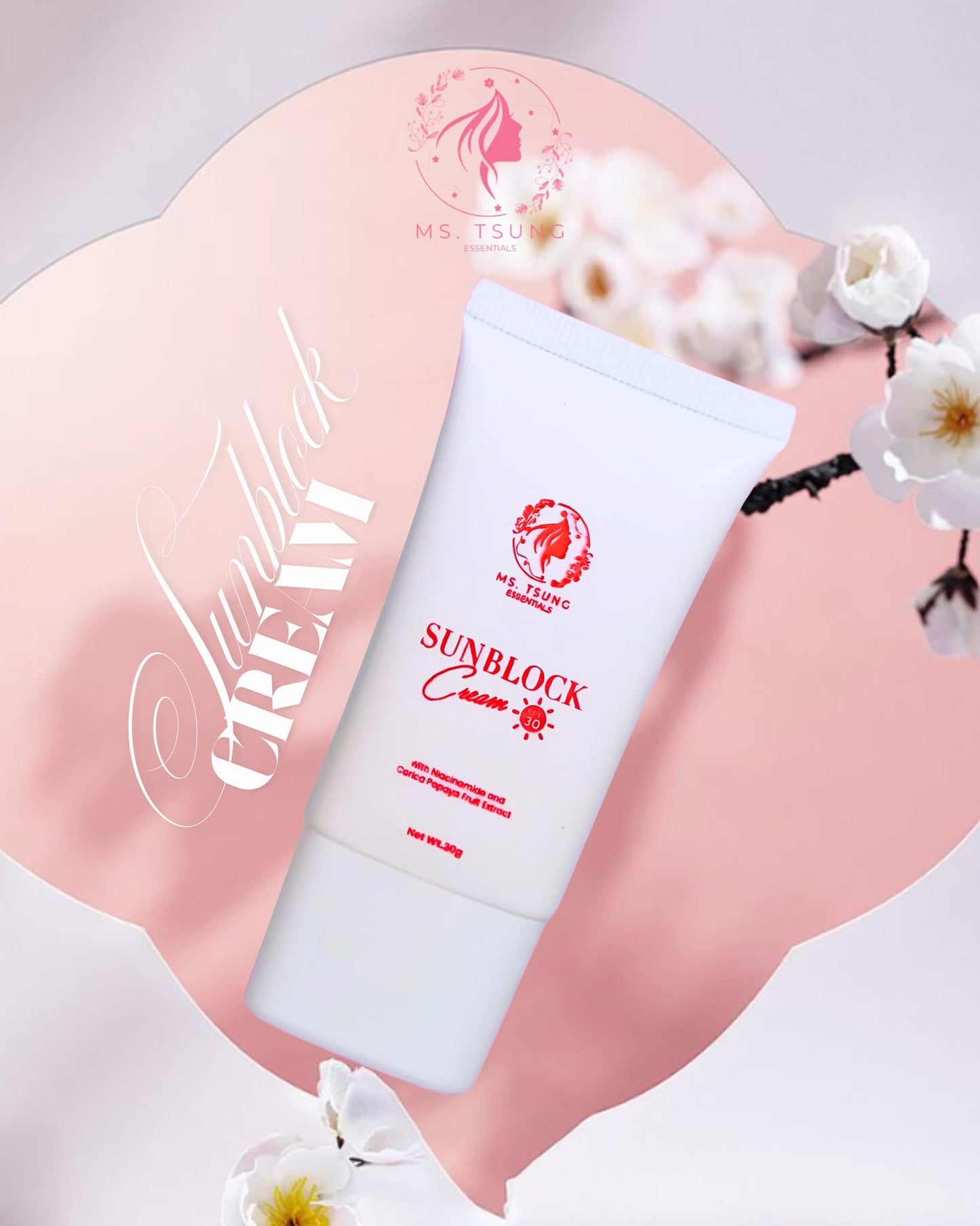 Ms. Tsung SPF30 Luminous Sunblock Cream 30g