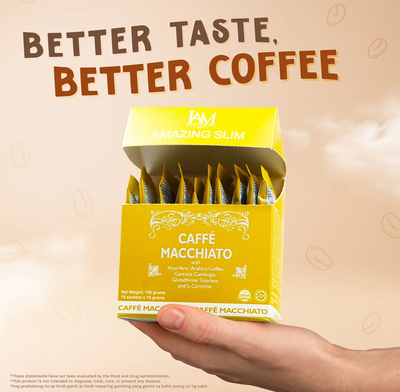 IAM Amazing Slim Caffè Macchiato 10s