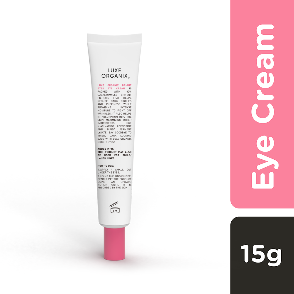 Luxe Organix Bright Eyes Eye Cream 15g