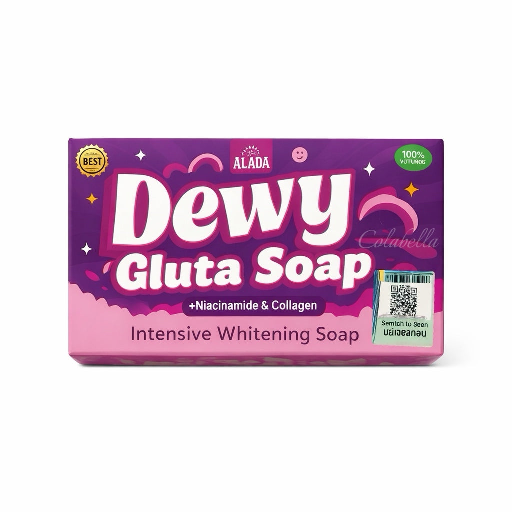 Alada Dewy Gluta Niacinamide and Collagen Intensive Whitening Soap 70g –  Colabella