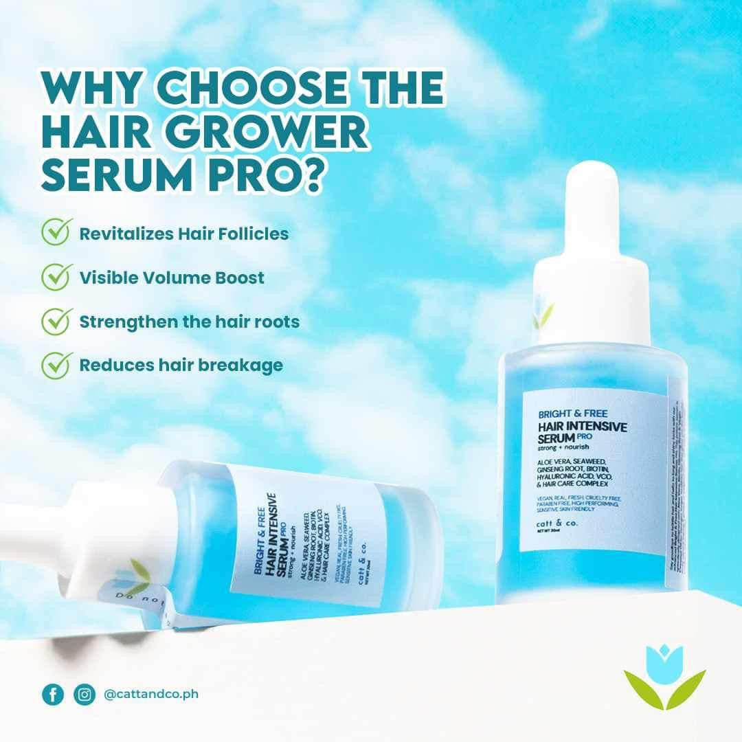 Bright & Free Hair Intensive Serum Pro (Strong + Nourish) 30ml