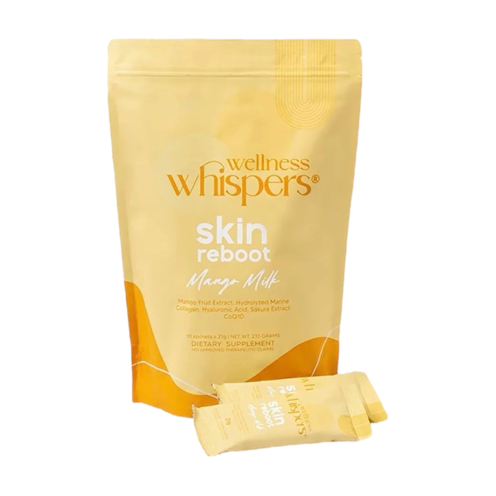 Wellness Whispers Skin Reboot Mango Milk 10s – Colabella