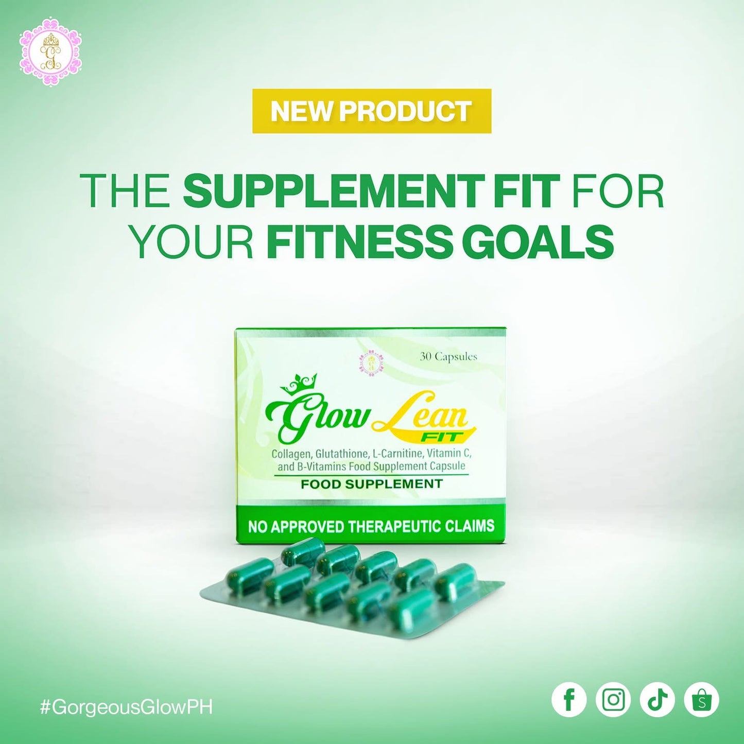 Glow Lean Fit 30 capsules