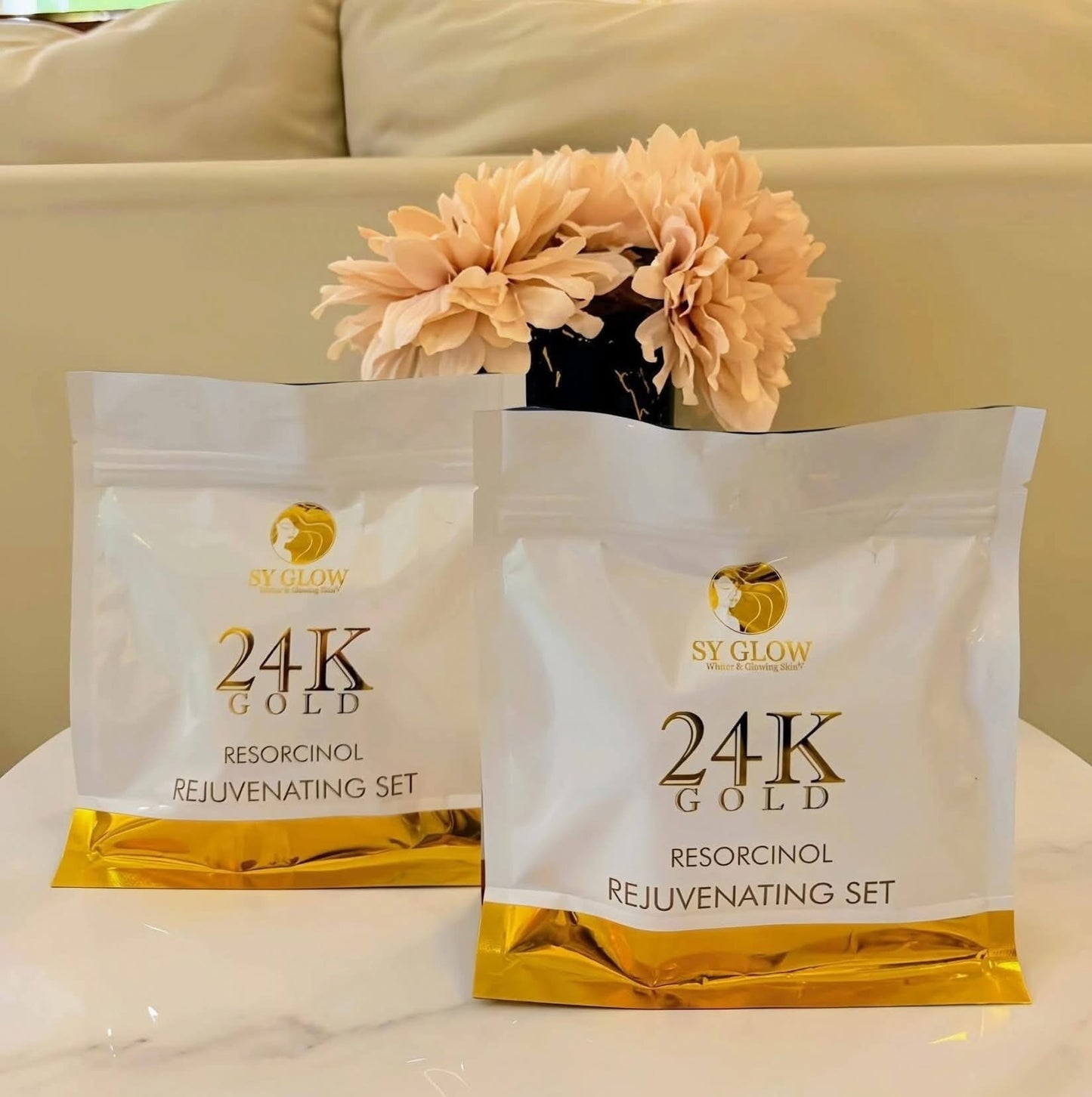 SY Glow 24K Gold Resorcinol Rejuvenating Set