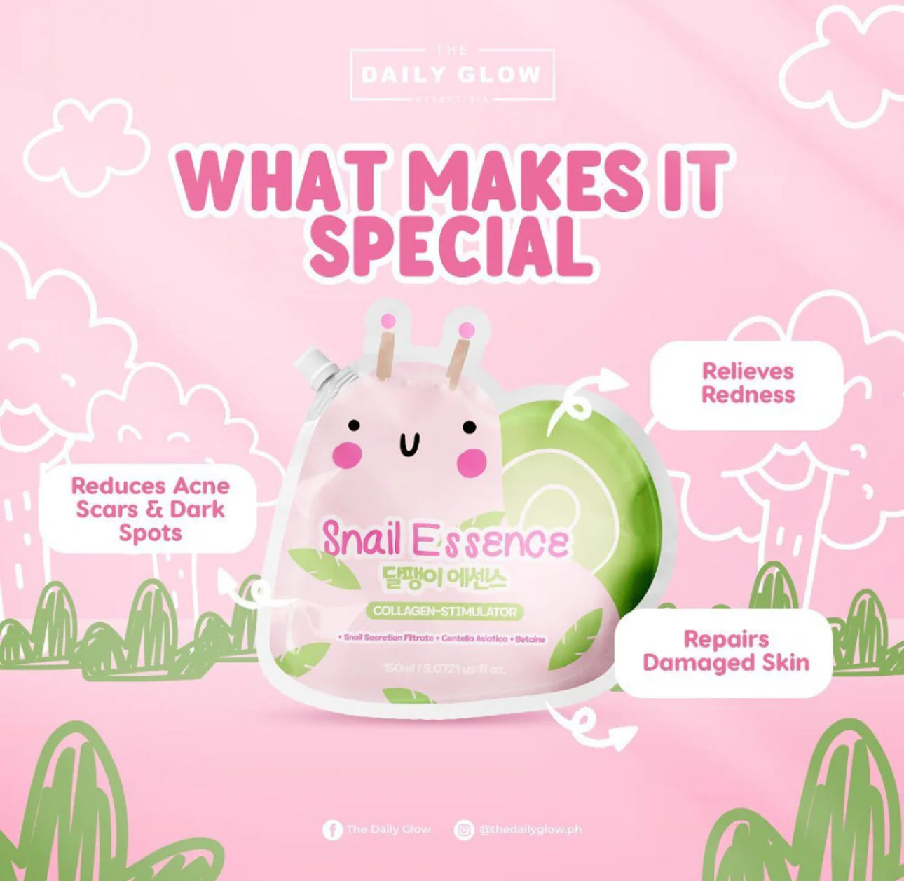 The Daily Glow Snail Essence 150