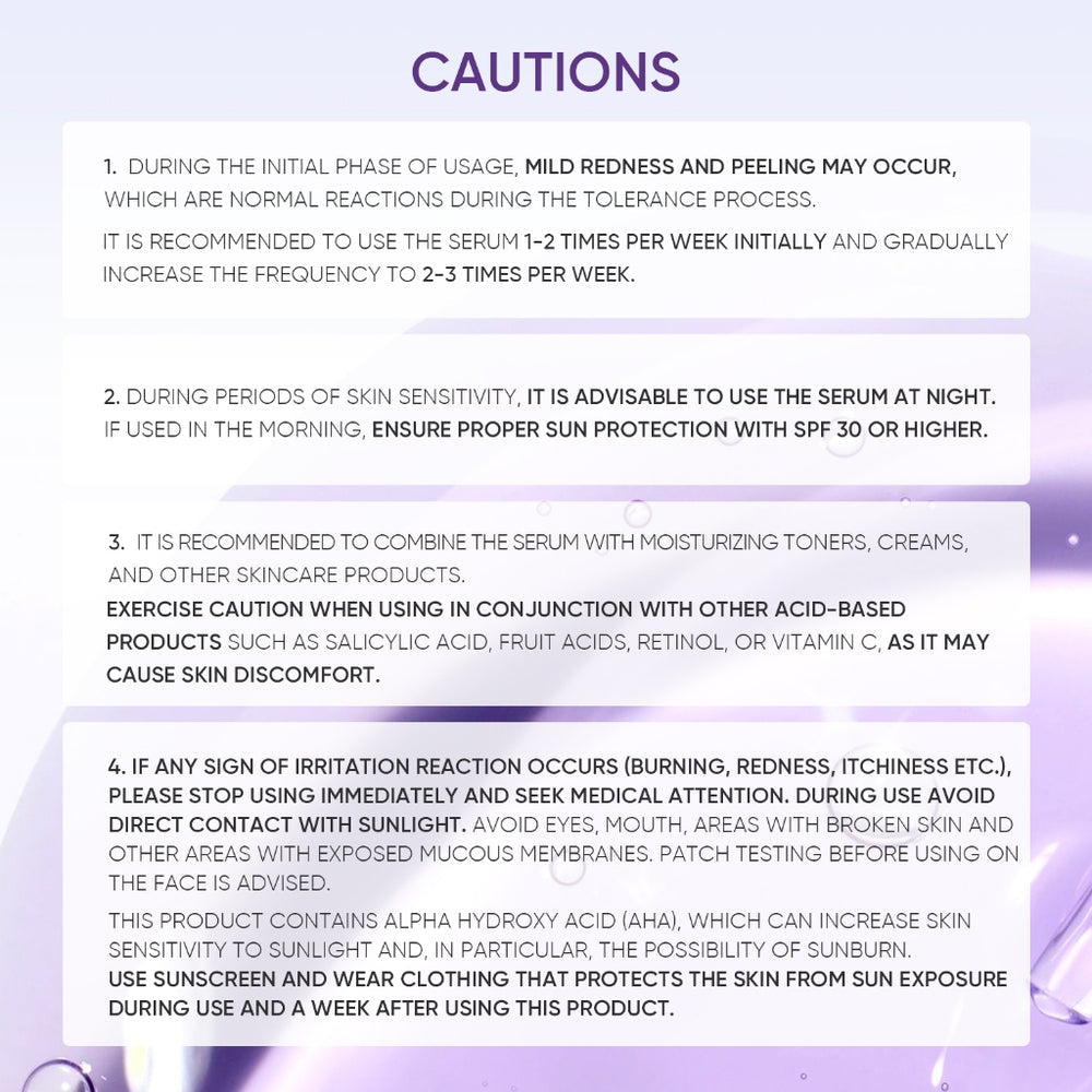 SKINTIFIC Lactic Acid Skin Renewal Exfoliating Serum 20ml