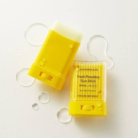 Nature Republic Aloe Fresh Powdery Sun Stick SPF50+ PA++++ 24g