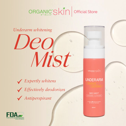 Organic Skin Japan Intensive Whitening Underarm Deo Mist Deodorant Spray (60ml)