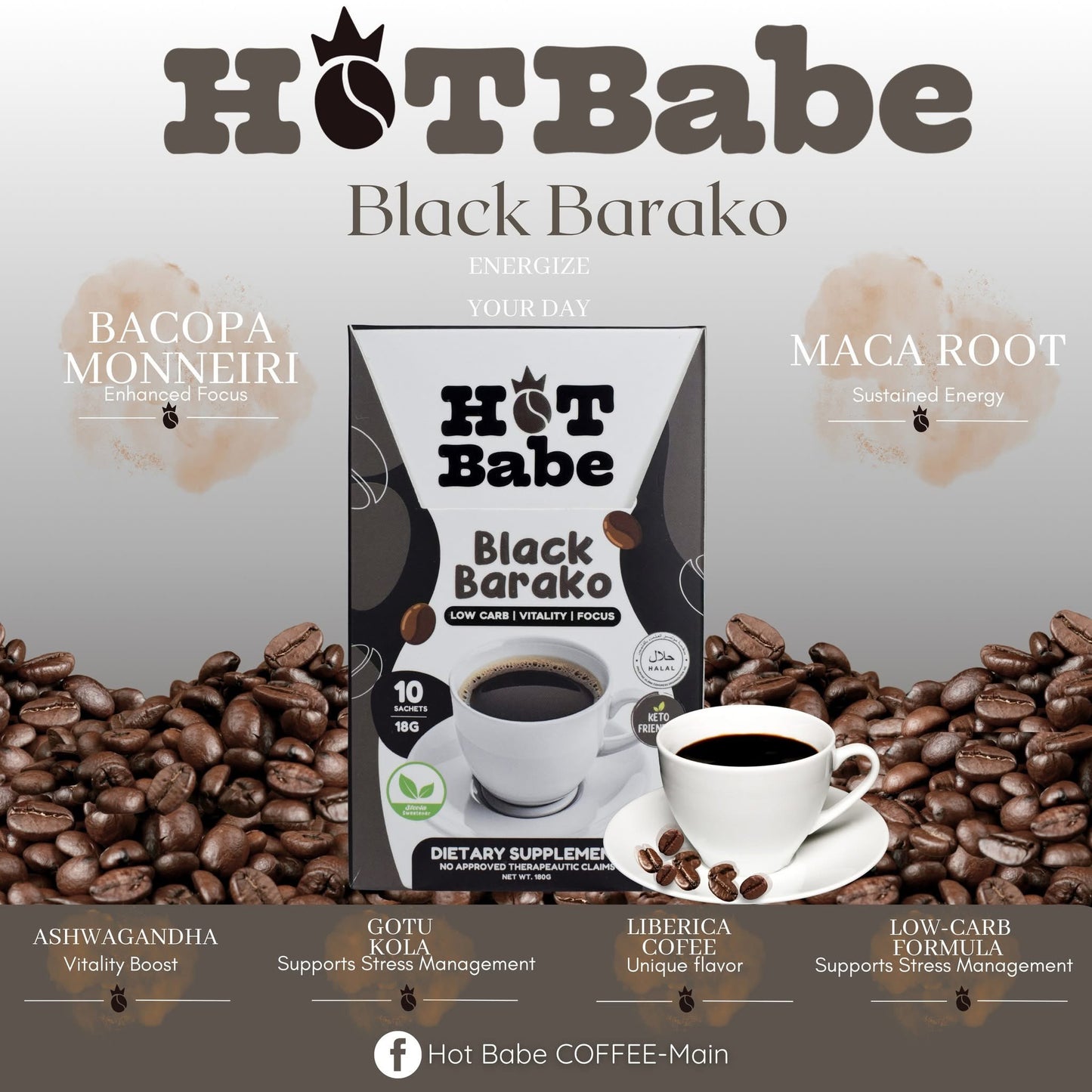 Hot Babe Drinks by Kiray (Choose a Flavor)