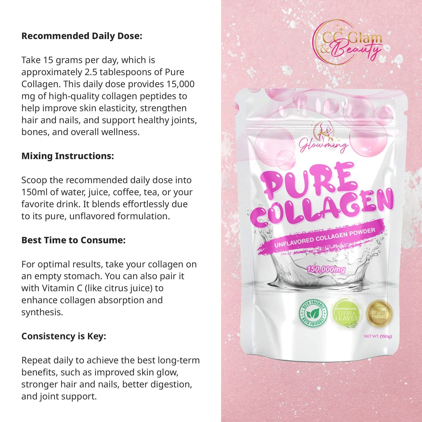 Glowming Pure Collagen 150g