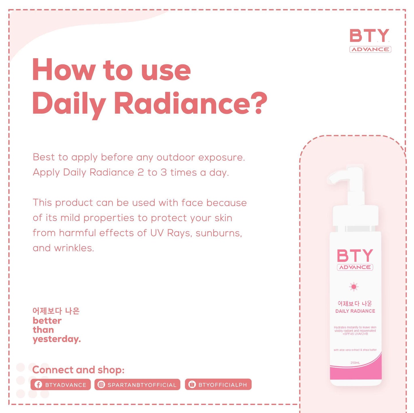 BTY Advance Basic Skincare Set
