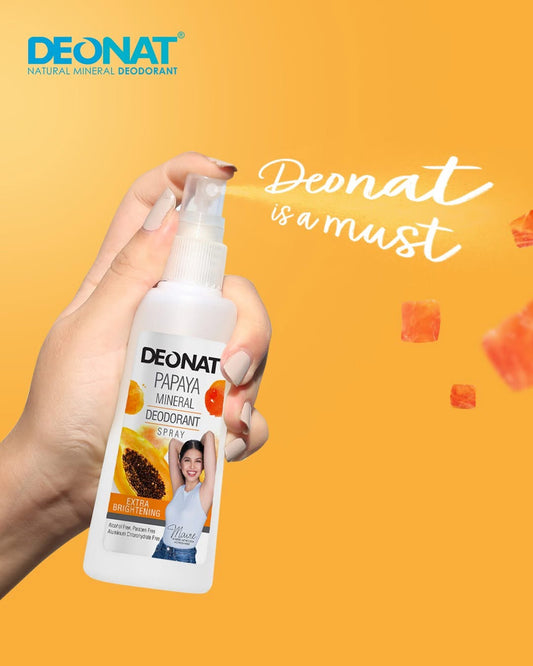 Deonat Papaya Mineral Deodorant Spray 100ml