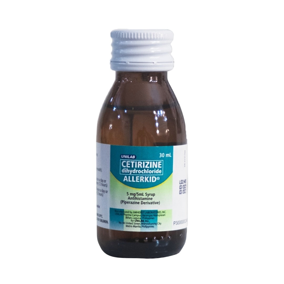 Cetirizine Allerkid 5 mg/5 mL Syrup 30 ml