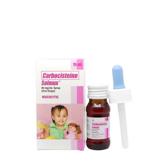 Carbocisteine Solmux Mucolytic Oral Drops 15ml