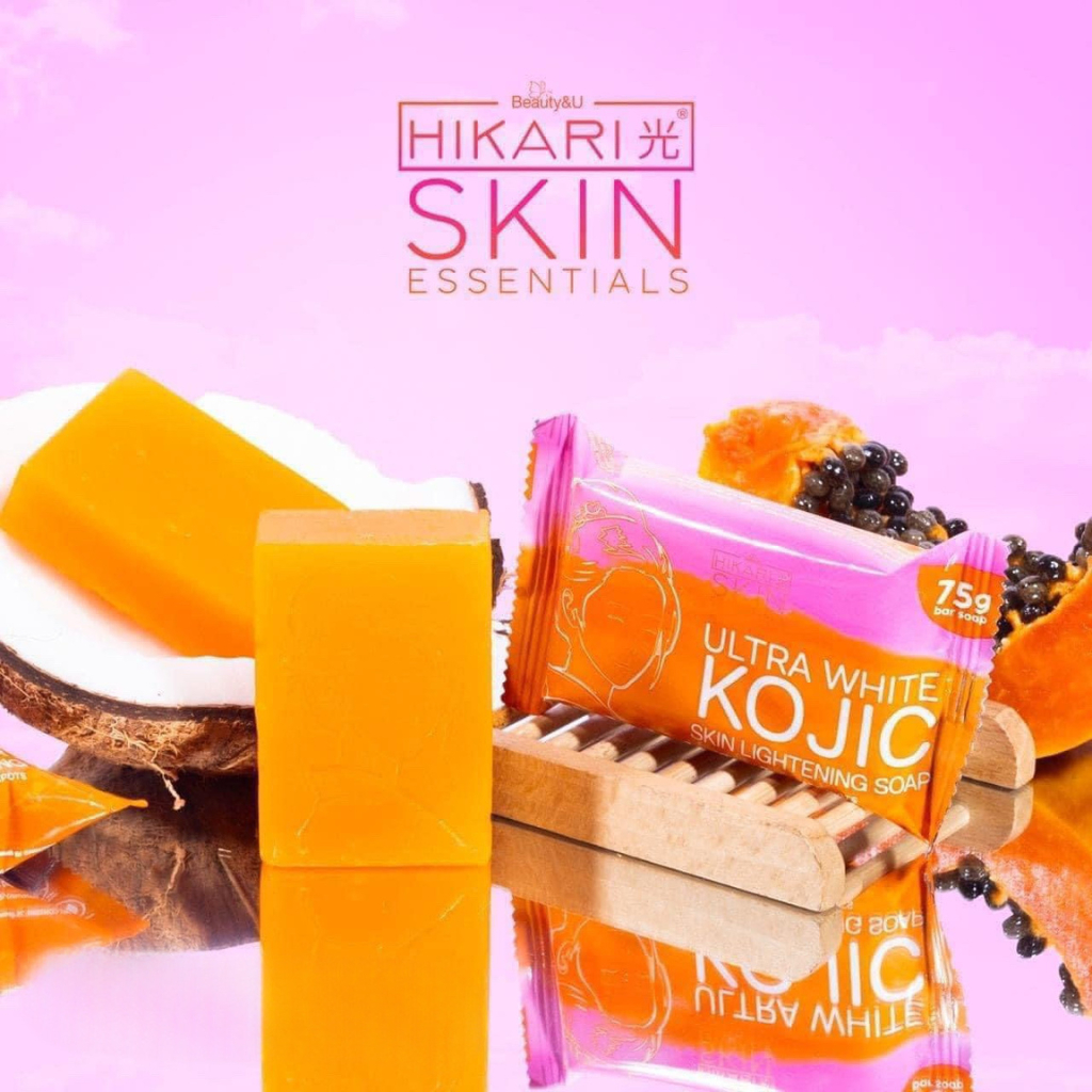 Hikari Skin Essentials Ultra White Kojic Skin Lightening Soap 75g