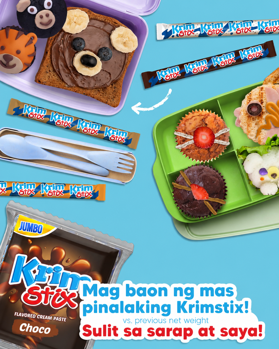 Krim Stix Choco Jumbo 25pcs