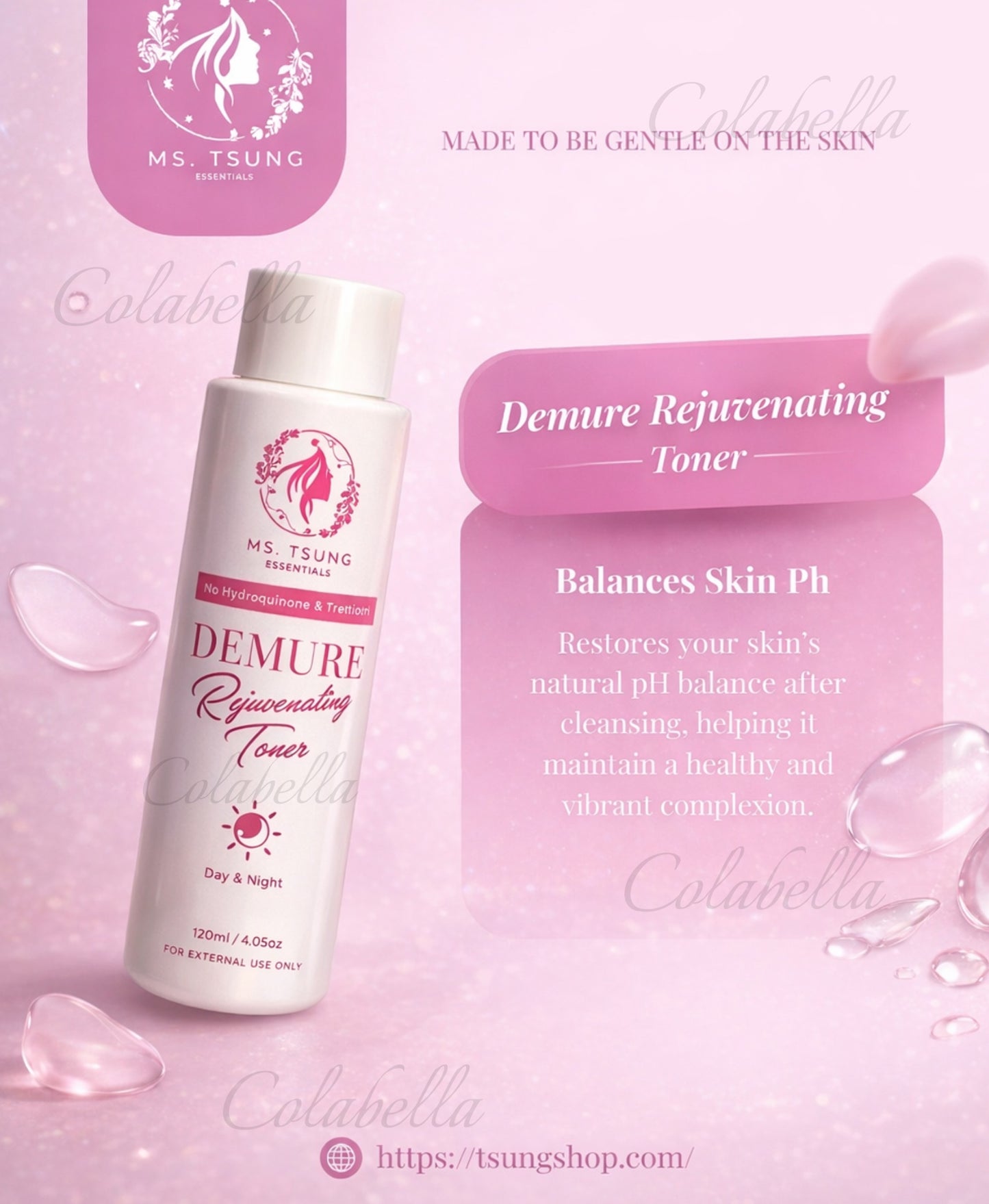 Ms. Tsung Essentials Rejuvenating Toner 120ml