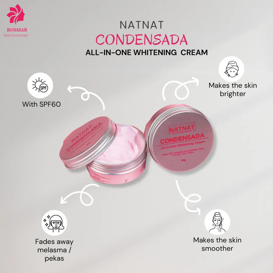Rosmar NATNAT Condensada All-in-One Whitening Cream 50g