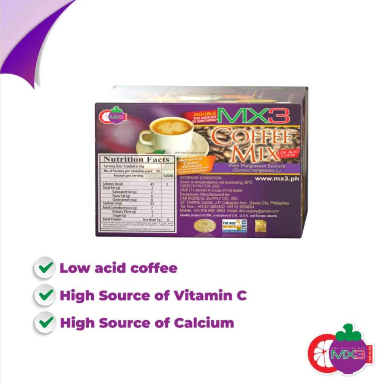 MX3 Coffee Mix 10s