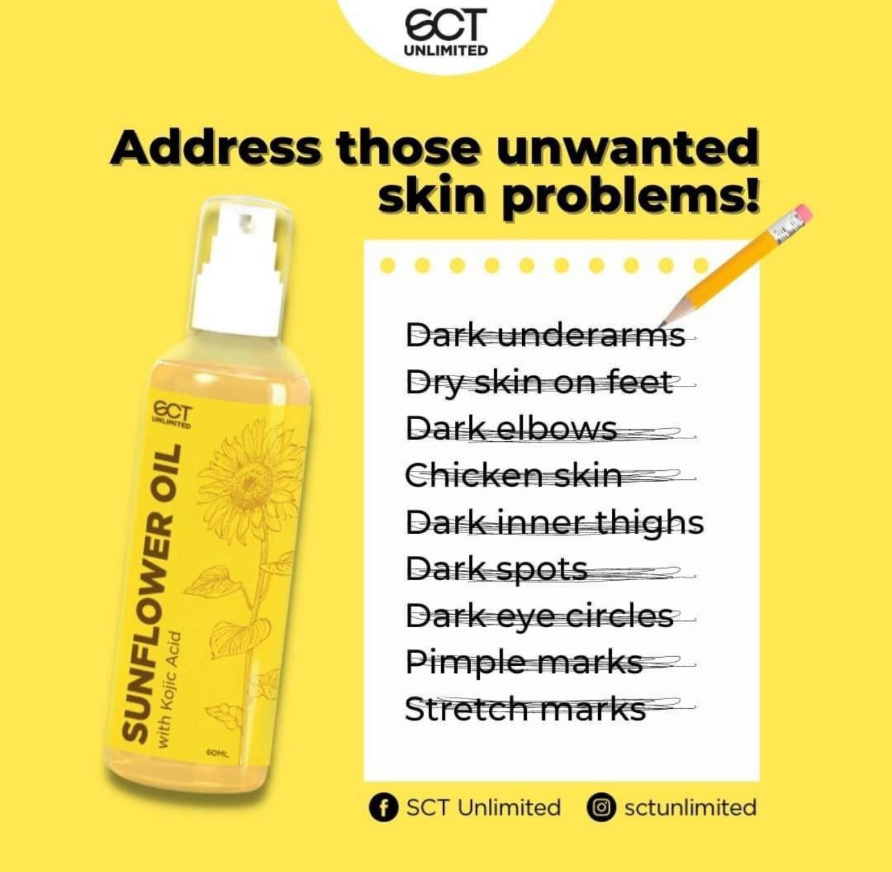 SCT Unlimited Sunflower Oil 60ml