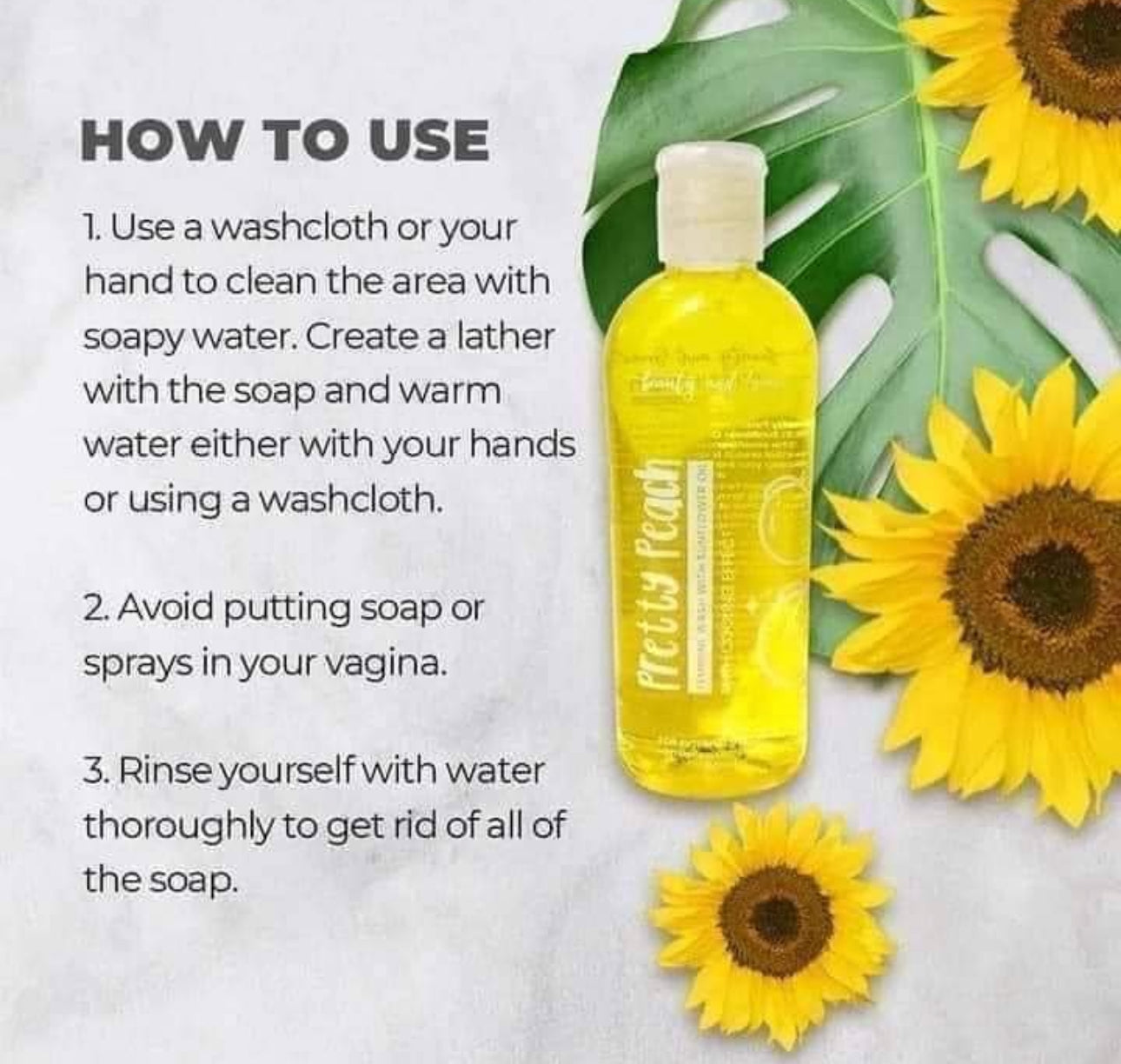 Beauty and Graces Pretty Peach Feminine Wash 150 ml