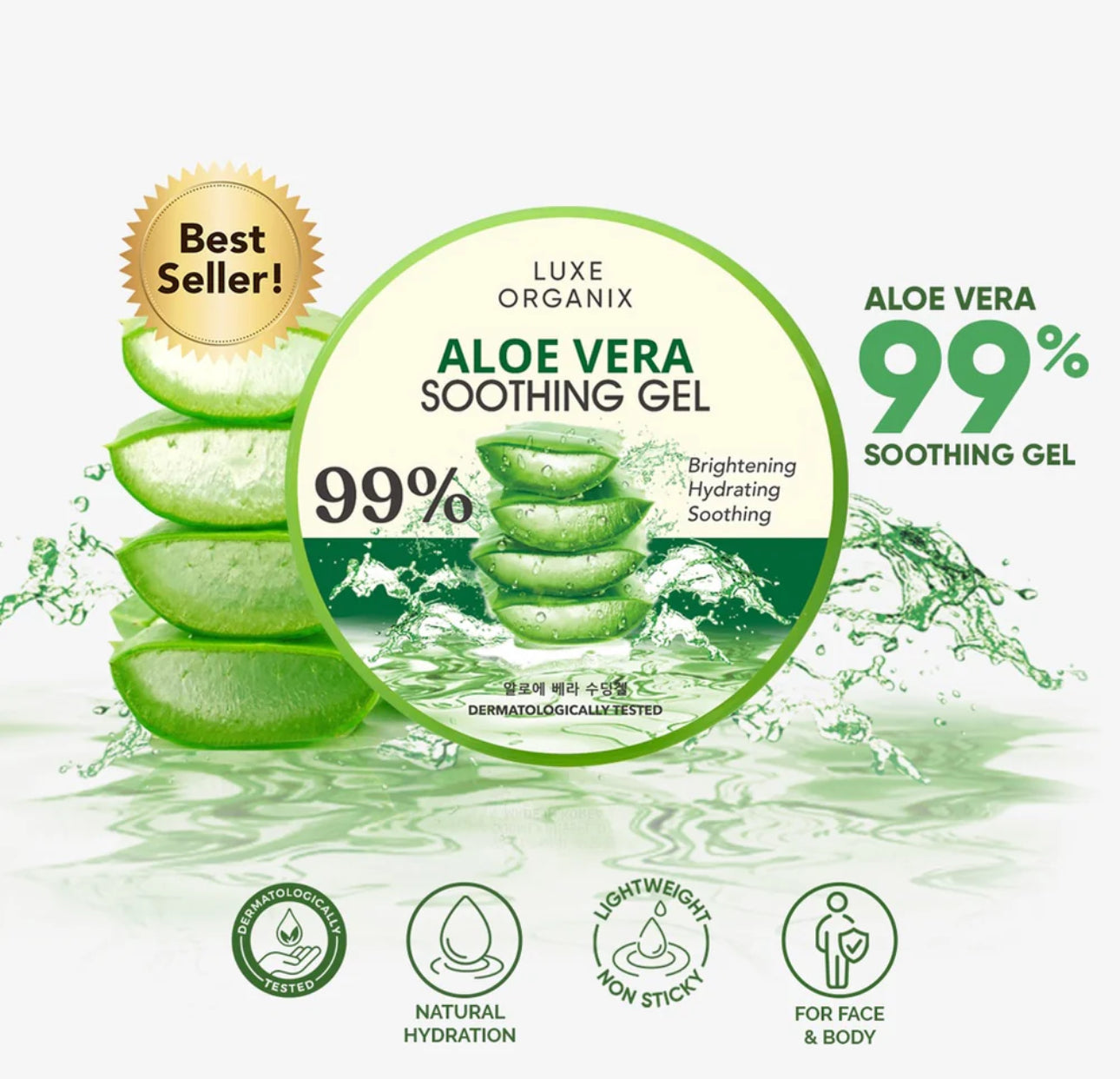 Luxe Organix Aloe Vera Soothing Gel