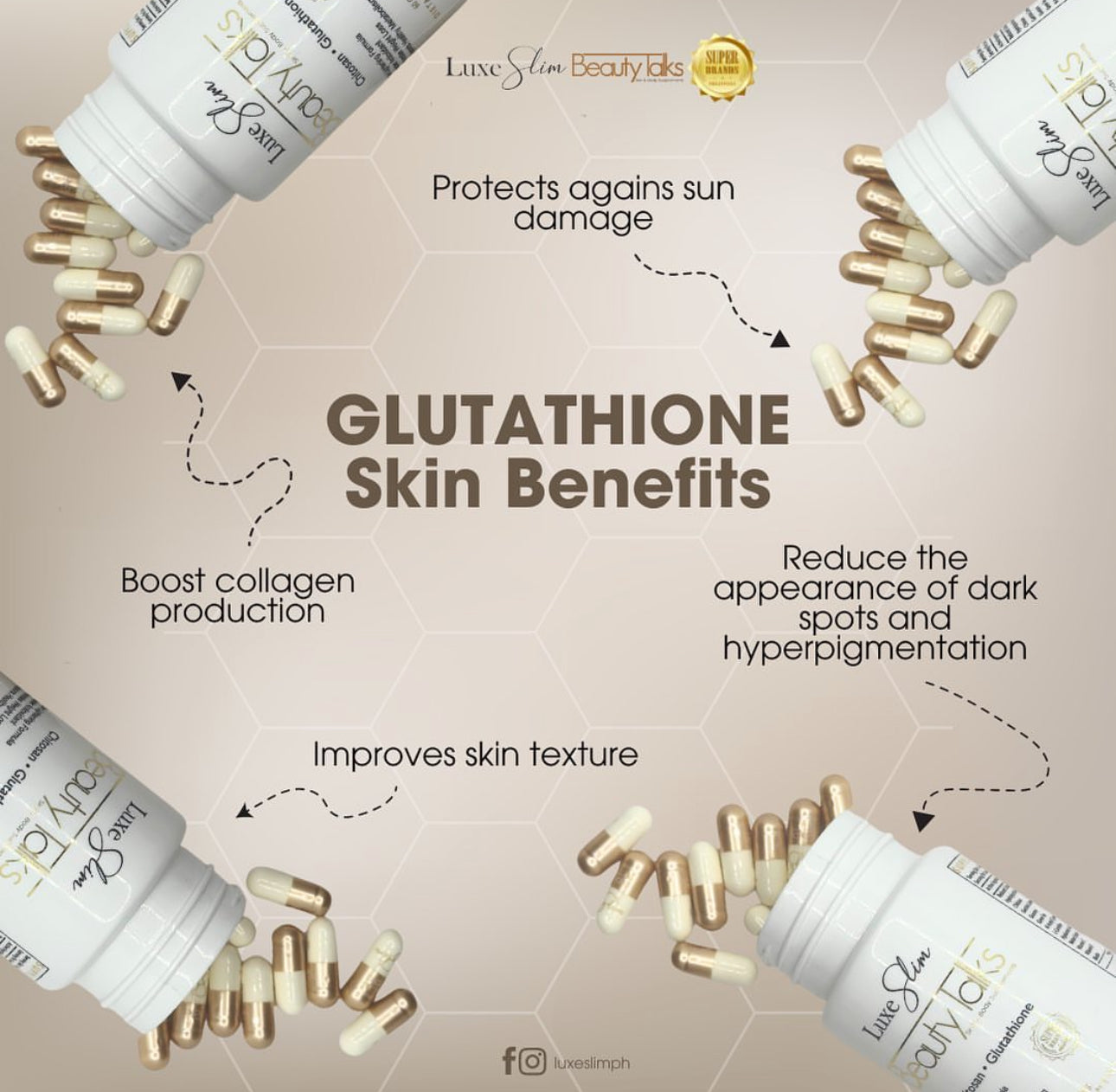 Luxe Slim Beauty Talks 60capsules