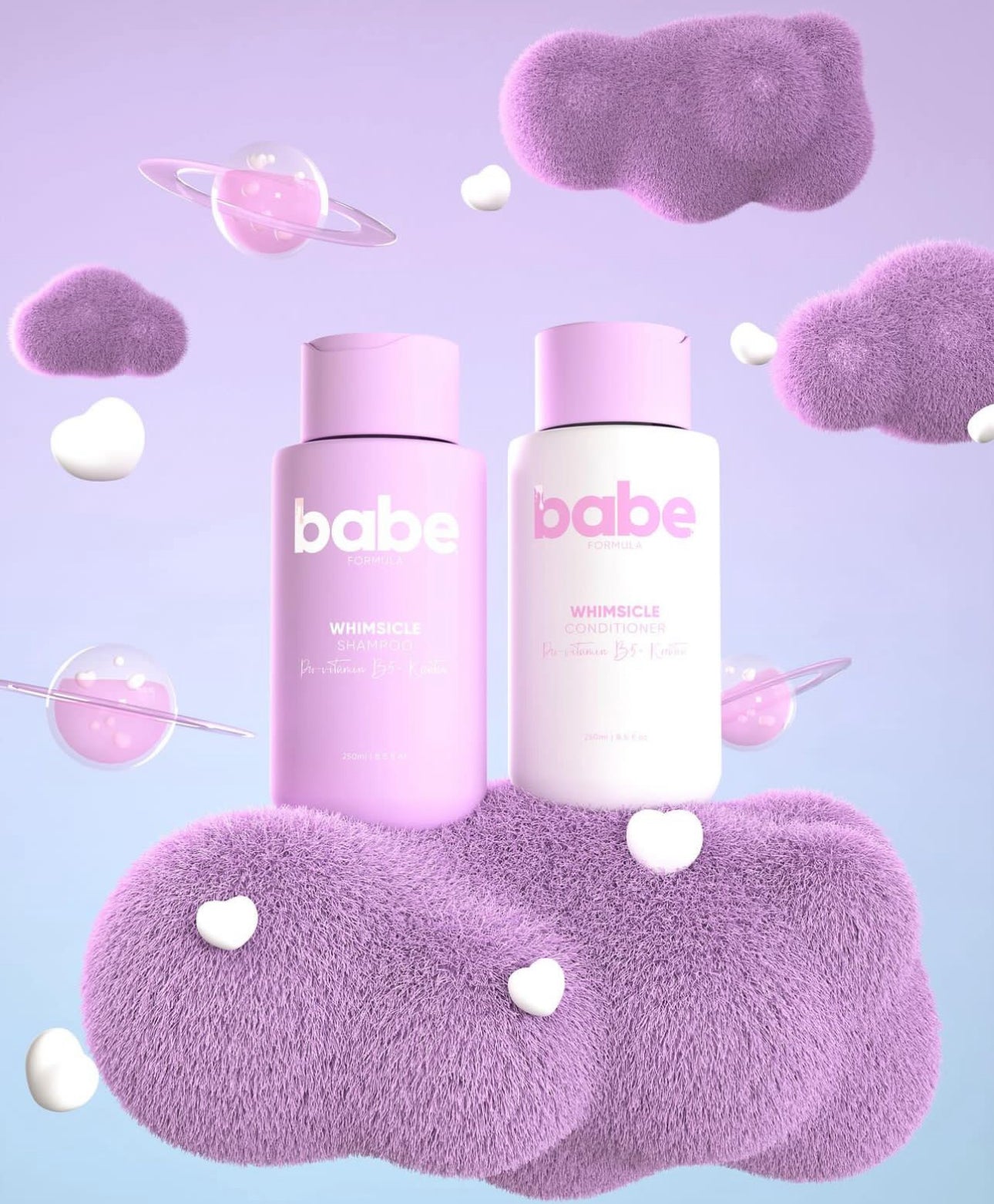 Babe Formula Whimsicle Pro-Vitamin B5 + Keratin 250ml (Choose A Variant)