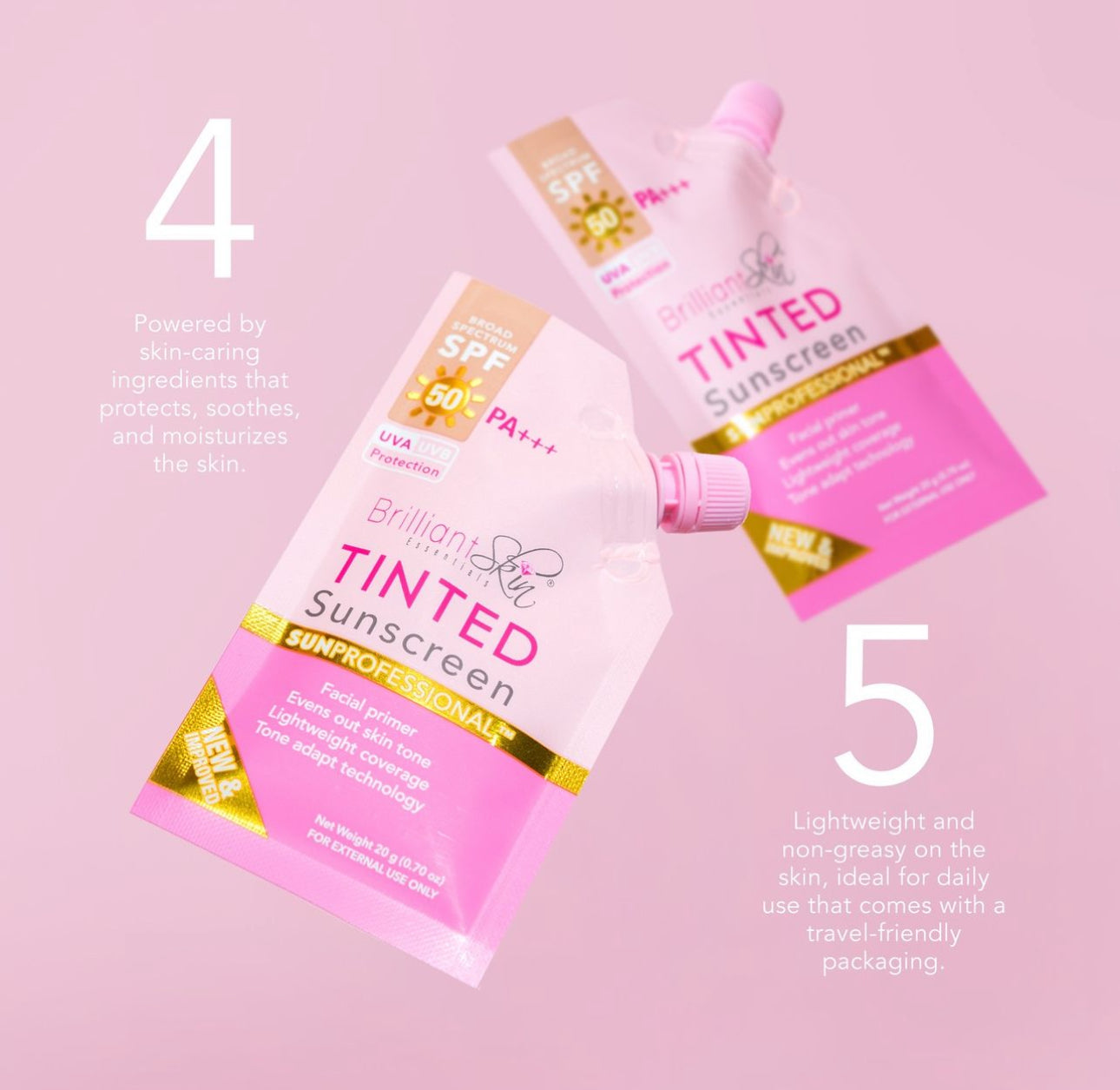 Brilliant Skin Tinted Sunscreen 20g (NEW & IMPROVED)