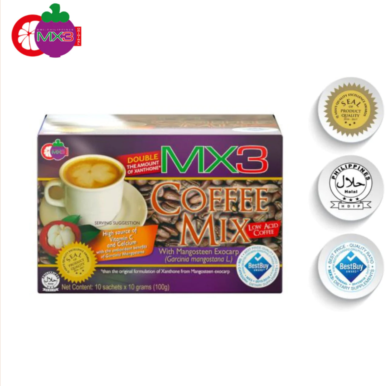 MX3 Coffee Mix 10s