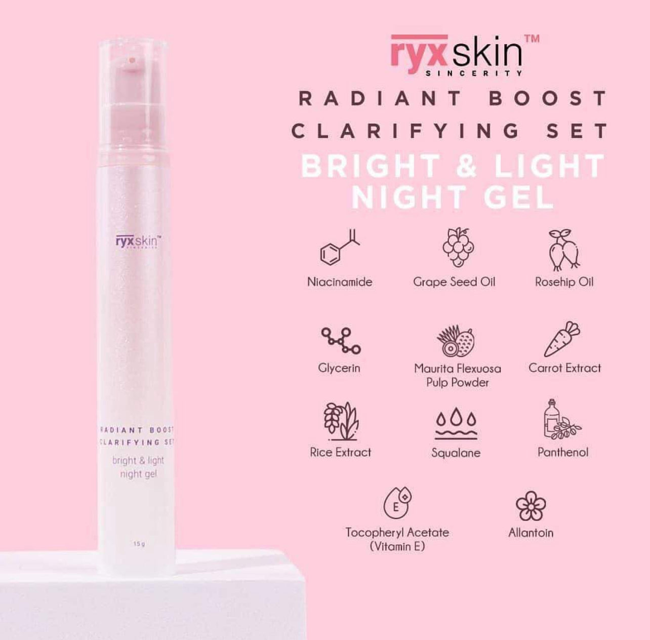 RYX Skin Radiant Boost Clarifying Set