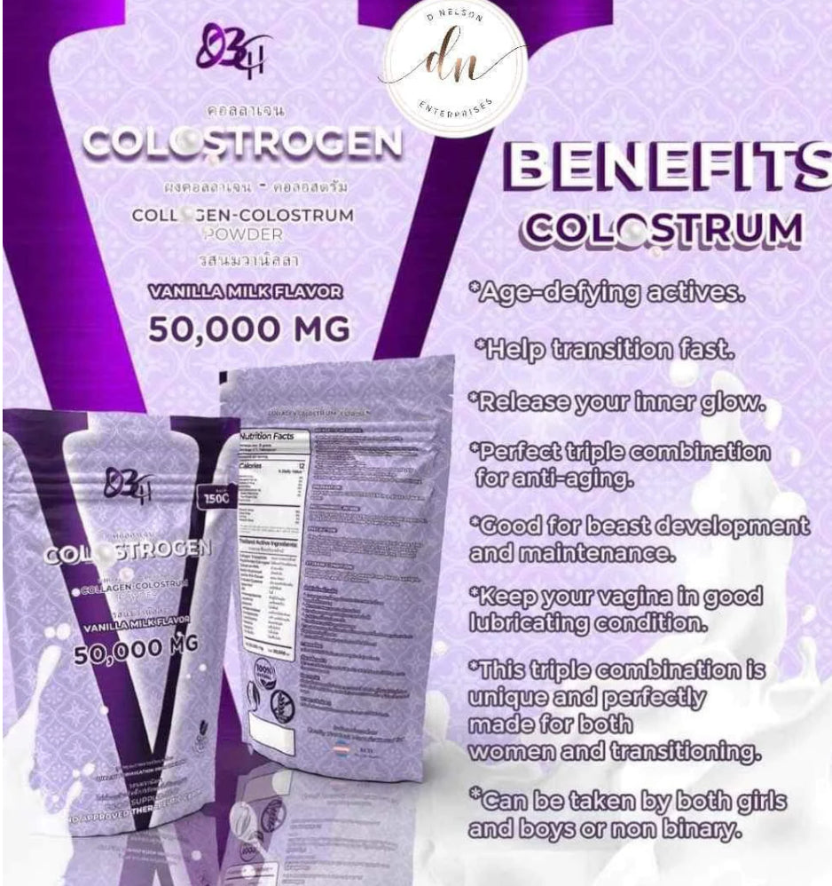 V Colostrogen Vanilla Milk Flavor