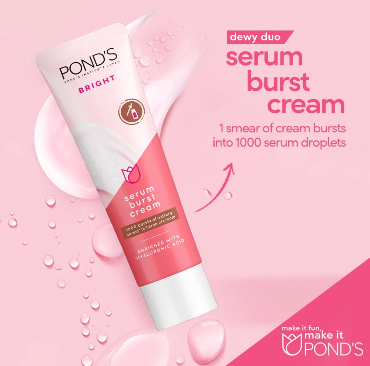 Pond’s Bright Serum Burst Cream 20g
