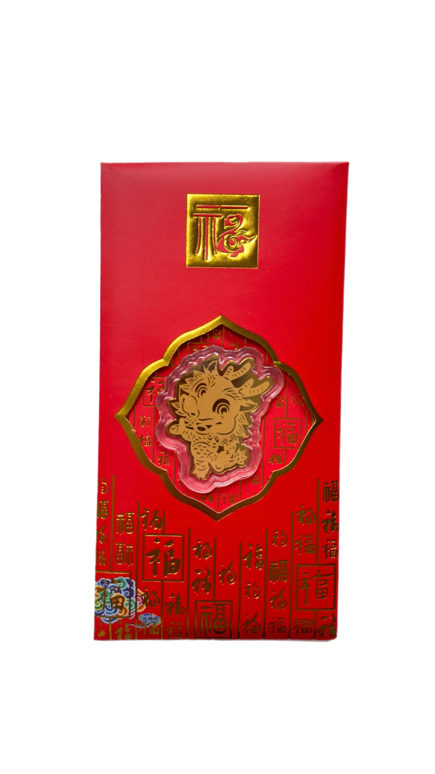 Lucky Dragon Charm Sticker 2024