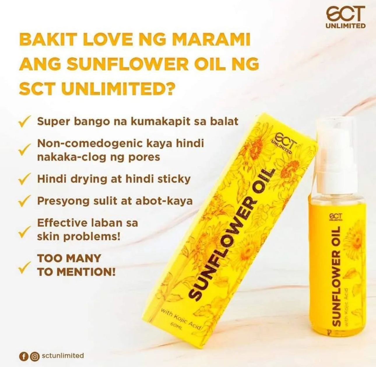 SCT Unlimited Sunflower Oil 60ml
