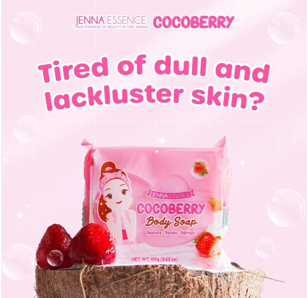 Jenna Essence Cocoberry Body Soap 100g