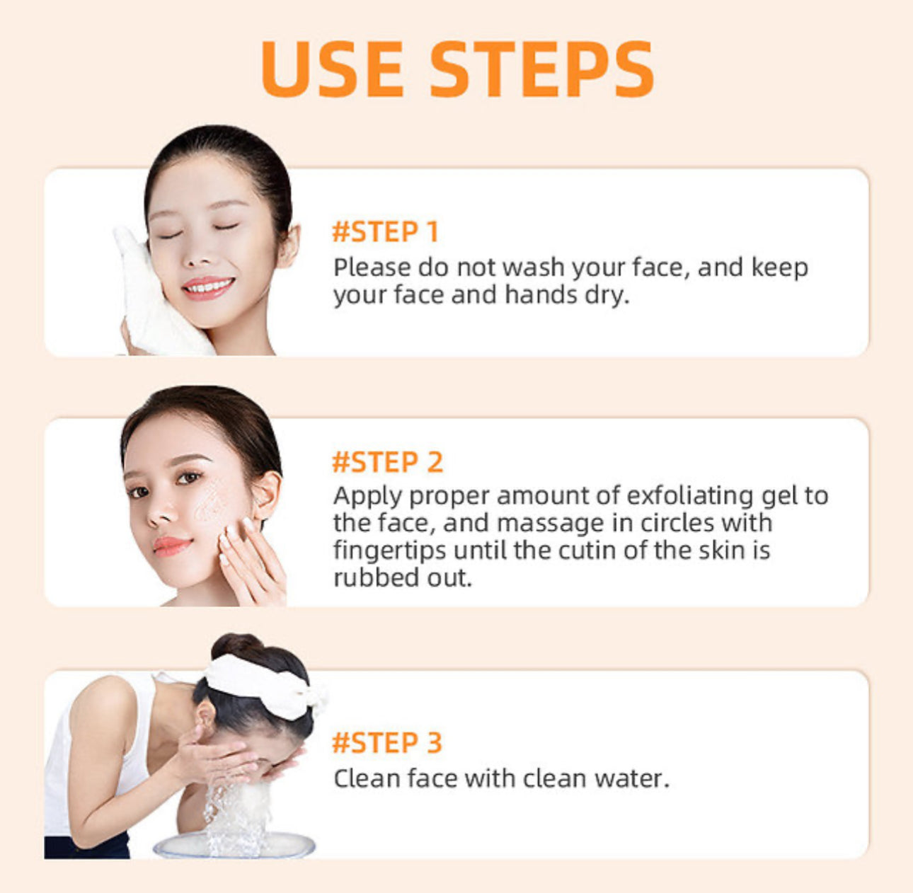 Gmeelan Orange Exfoliating Whitening Gel 50g