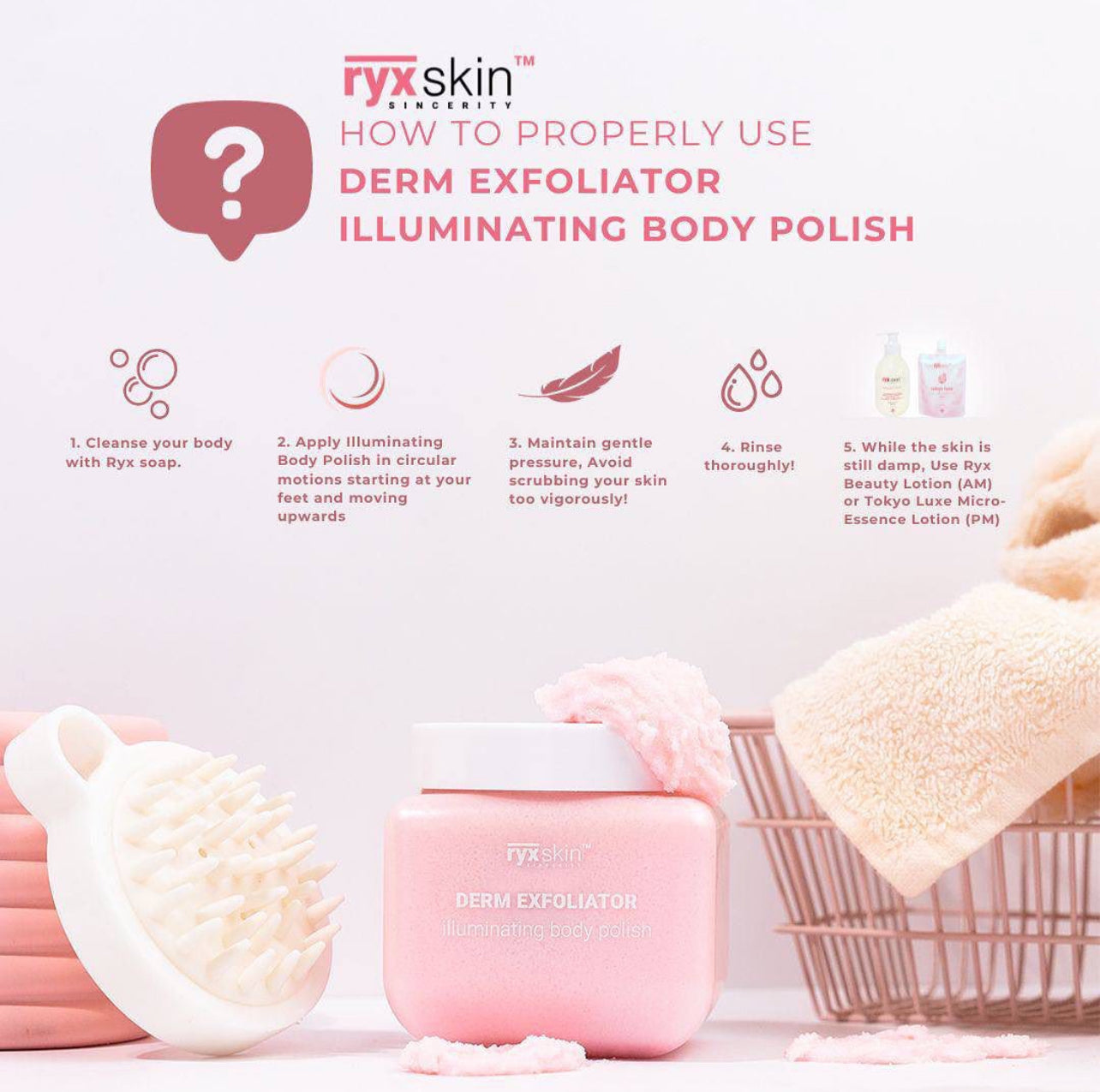 RYX Skin Derm Exfoliator 370g