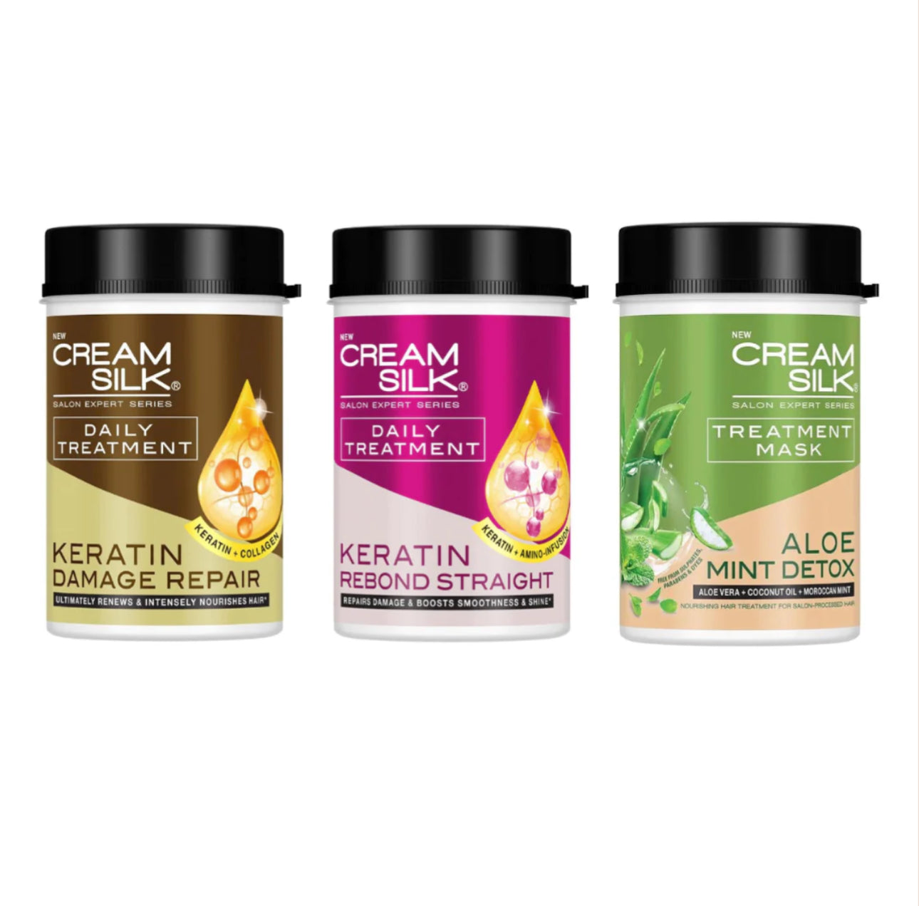 Cream Silk Daily Hair Treatment Tub 650ml (Choose a Variant)