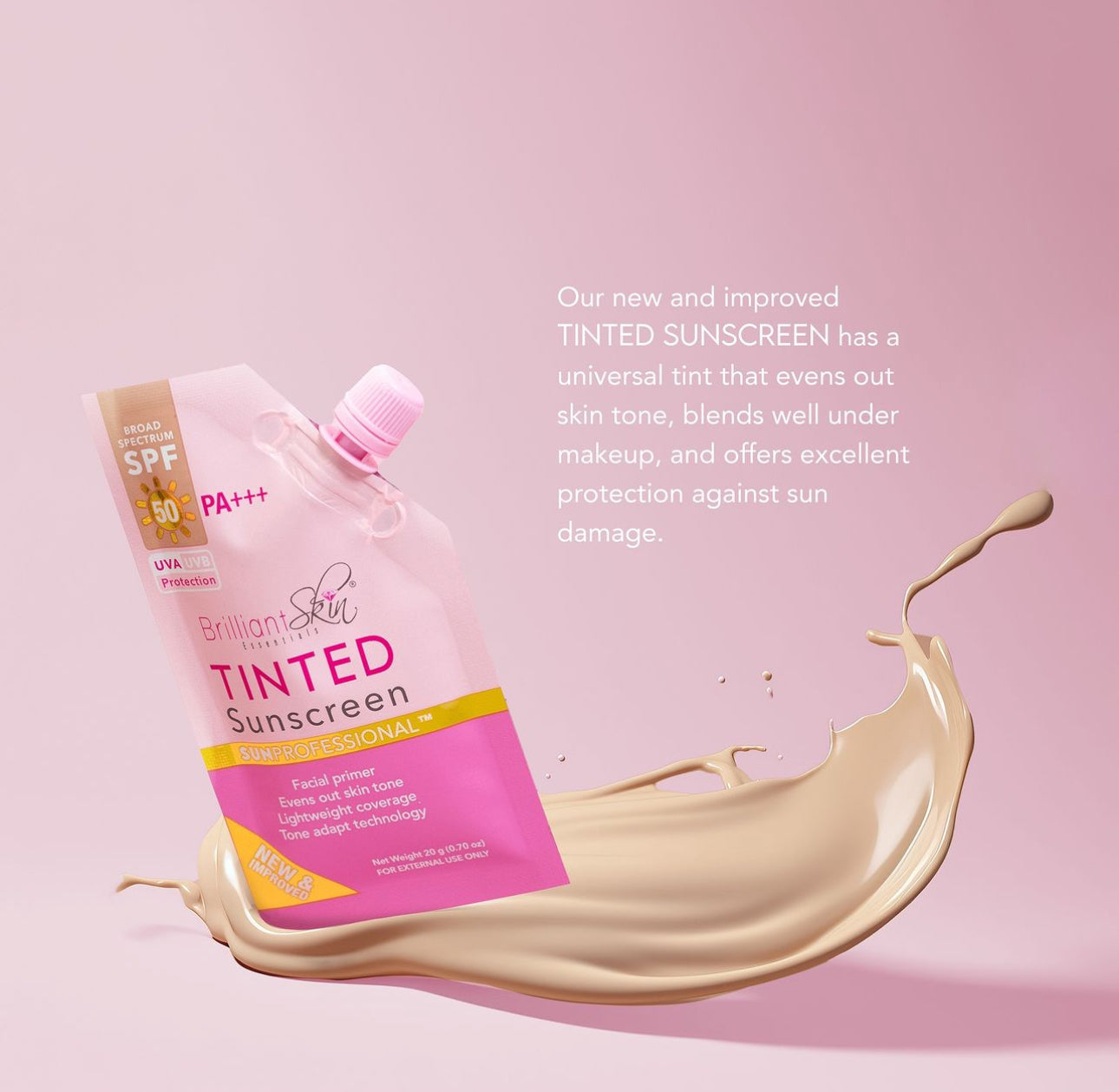 Brilliant Skin Tinted Sunscreen 20g (NEW & IMPROVED)
