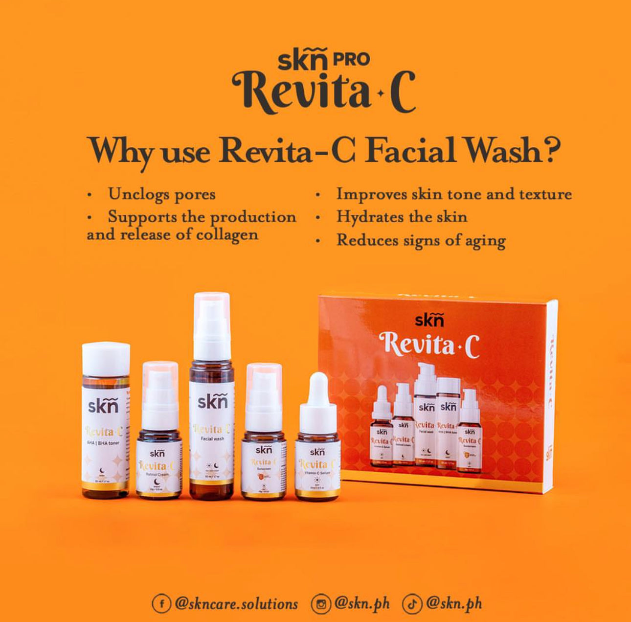 SKN Care Revita C set