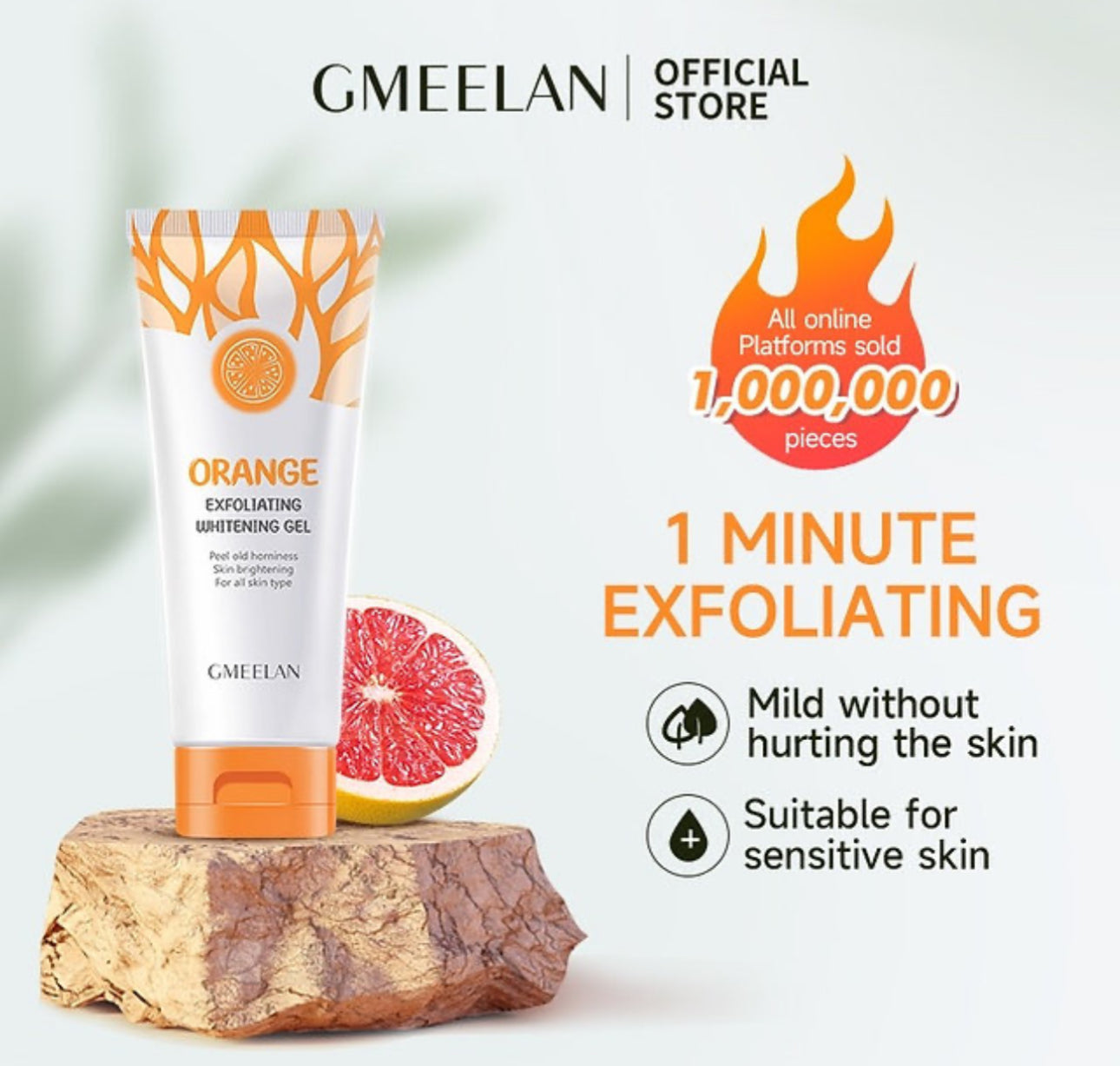 Gmeelan Orange Exfoliating Whitening Gel 50g