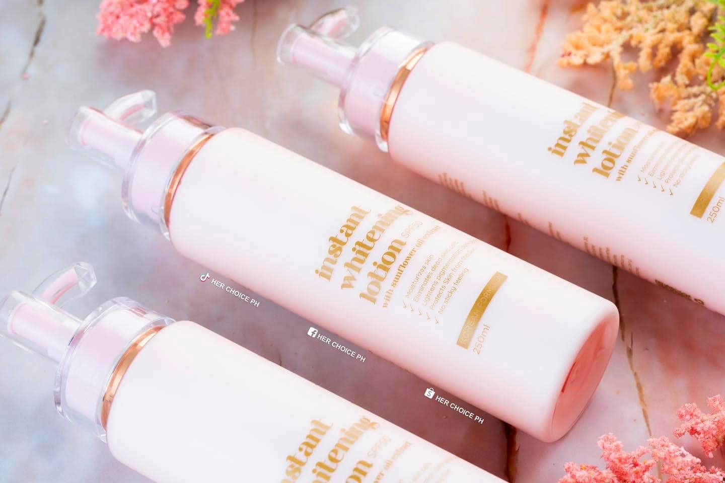 Her Choice PH Instant Whitening Lotion SPF50 250ml