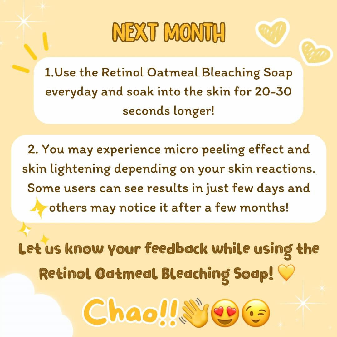 Pretty Jin Retinol Oatmeal Bleaching Soap 70g