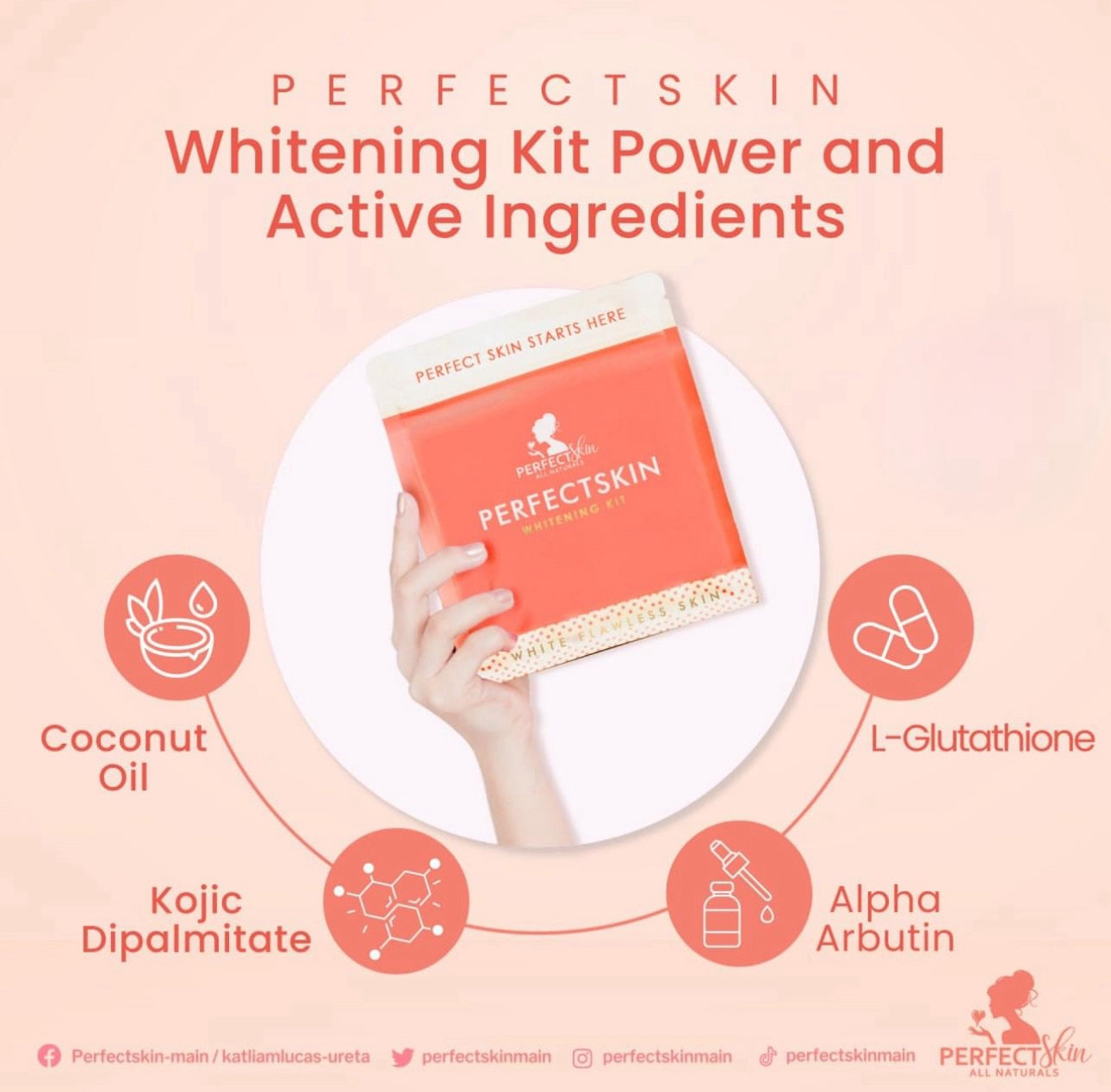 Perfect Skin Whitening Kit - White Flawless Skin