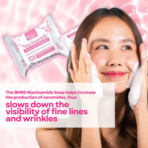 BMRS Niacinamide with Glutathione Bar Soap 70g