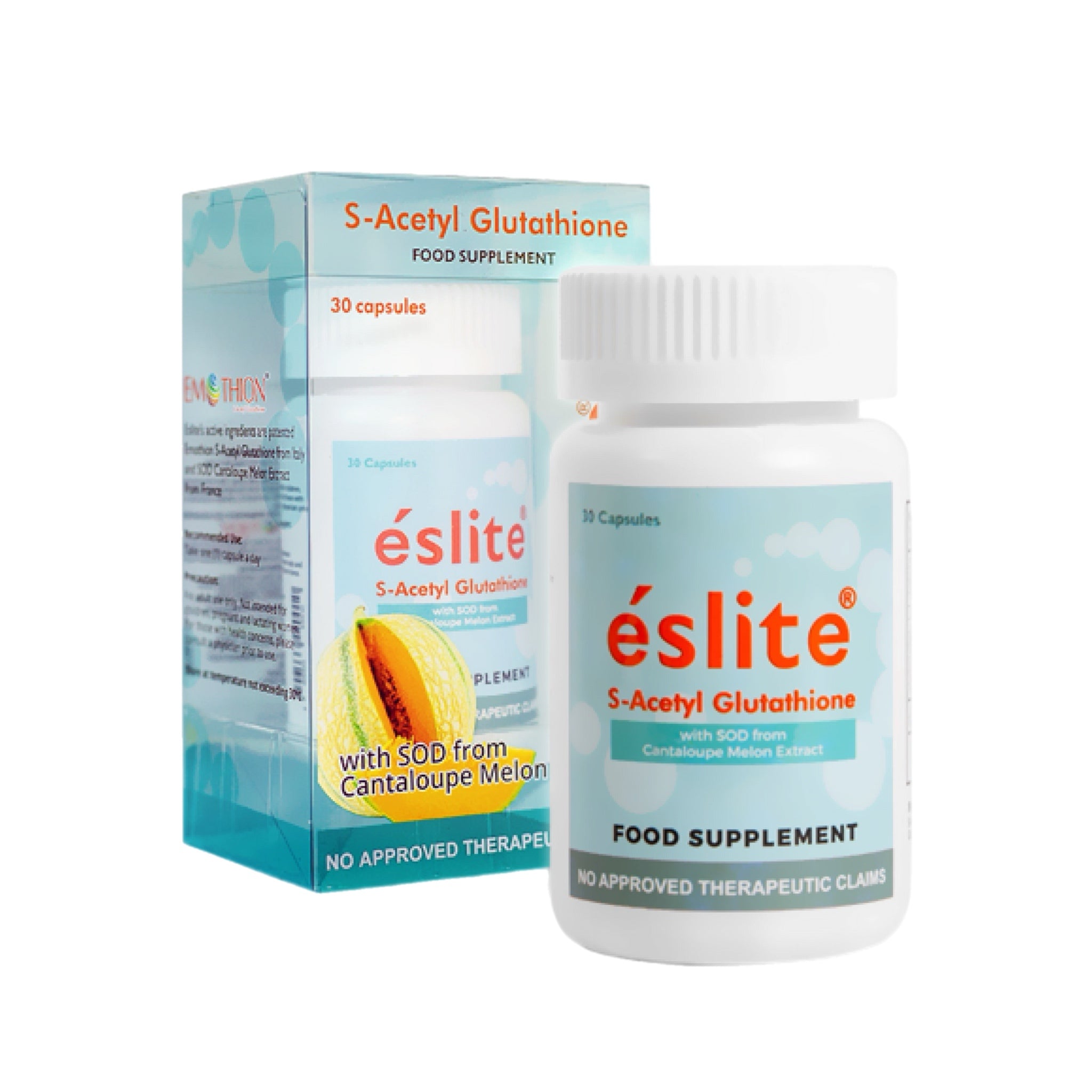 Eslite S-Acetyl Glutathione (Anti Aging and Skin Whitening Gluta Capsu – Colabella