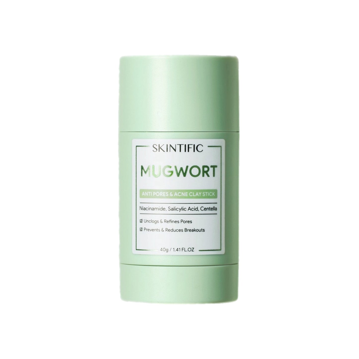 SKINTIFIC Mugwort Acne Clay Stick 40g