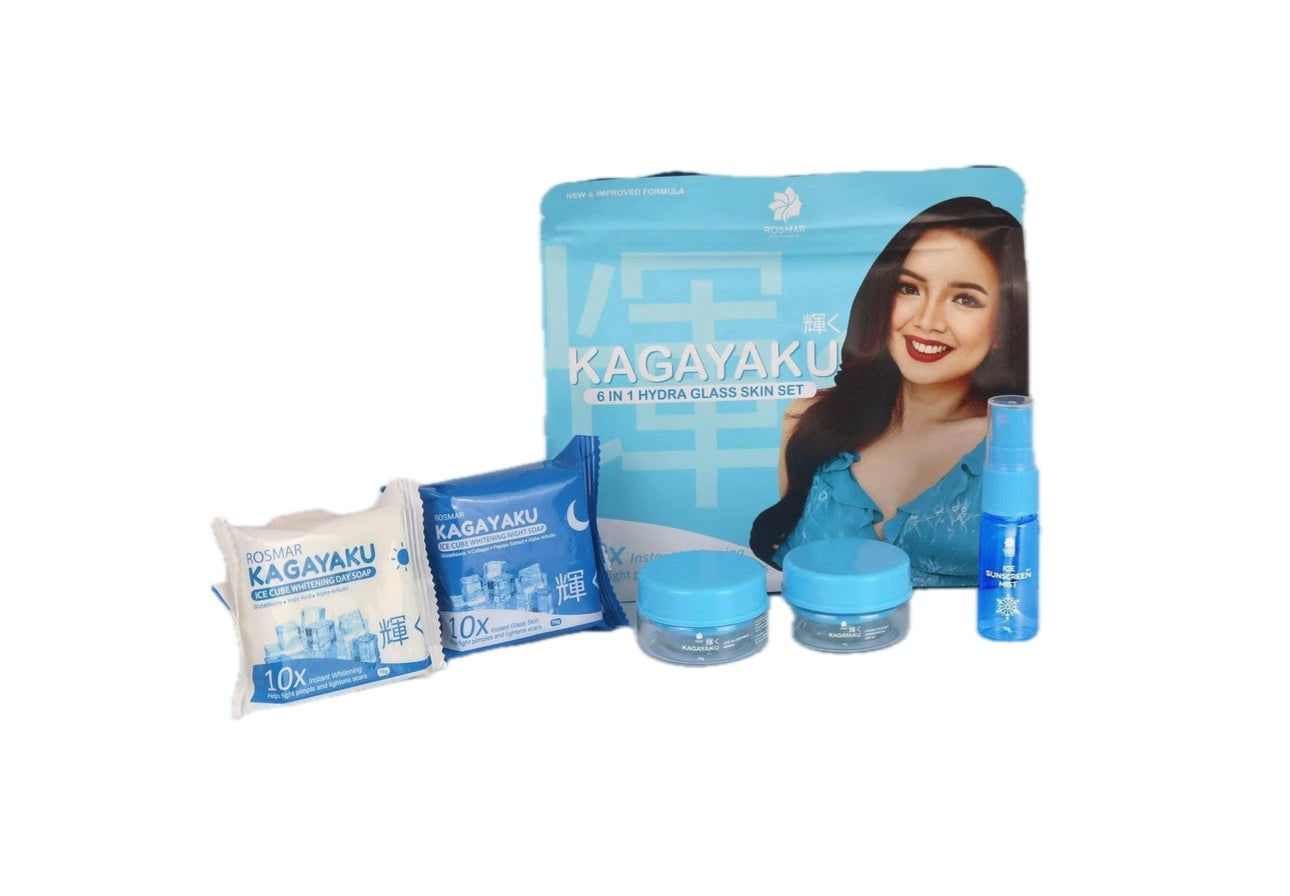 Rosmar Kagayaku 6 in 1 Hydra Glass Skin Set (New Packaging)