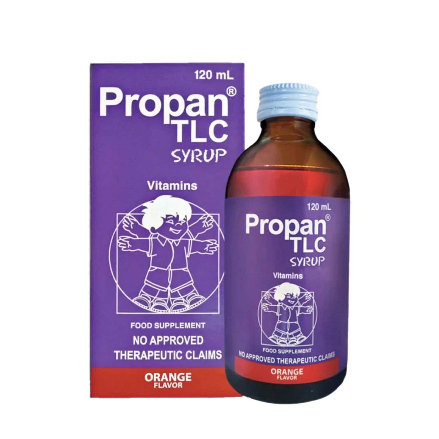 Propan TLC Vitamins Syrup (Orange Flavour) 120ml (EXPIRY: June 2026)